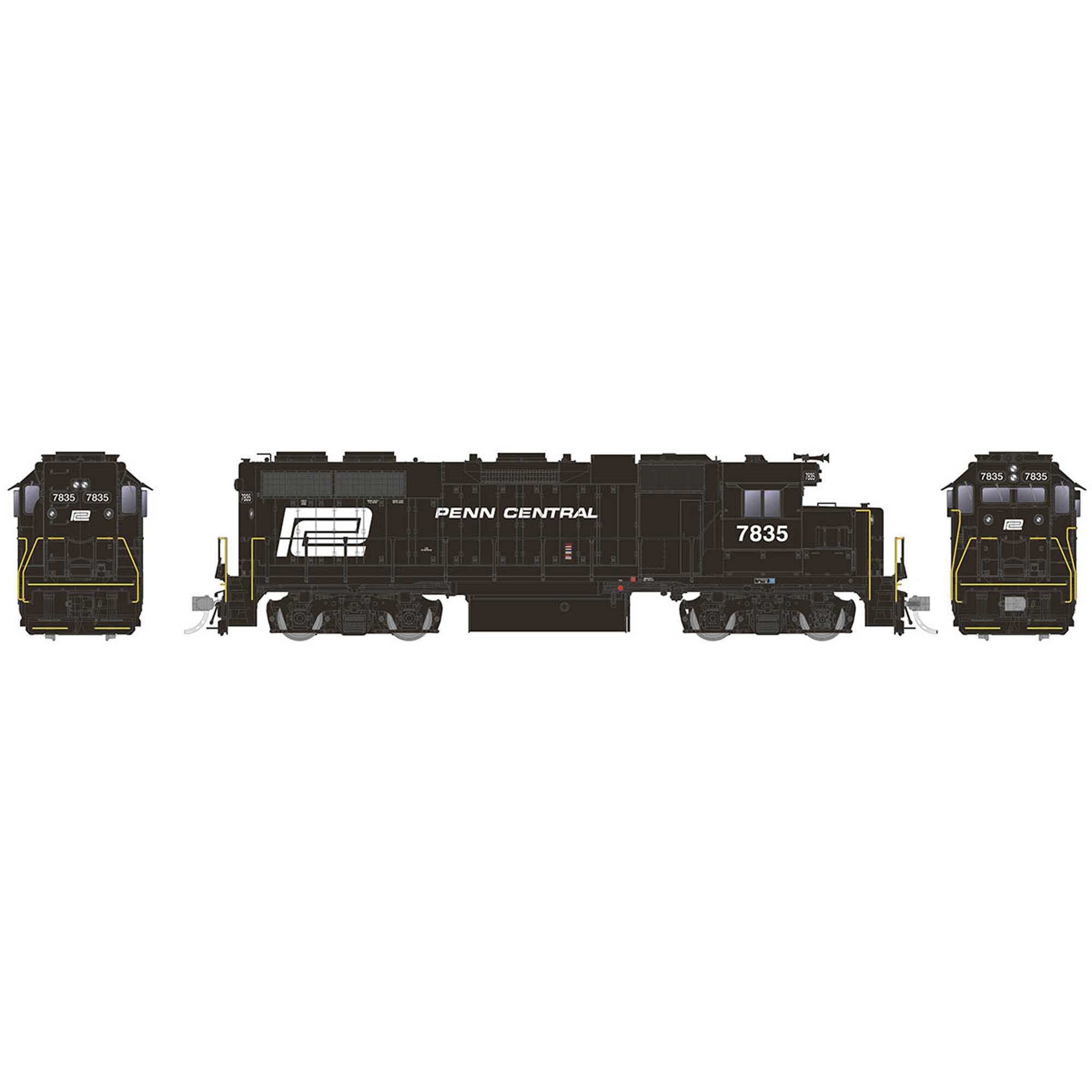 HO EMD GP38 Locomotive with DCC and Sound (RPI38521)