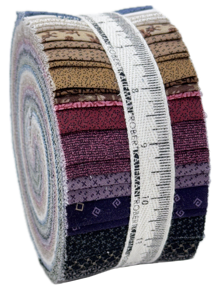 Kaufman - Life on the Ridge 2.5 Inch Roll Up by Julie Letvin 40 pcs