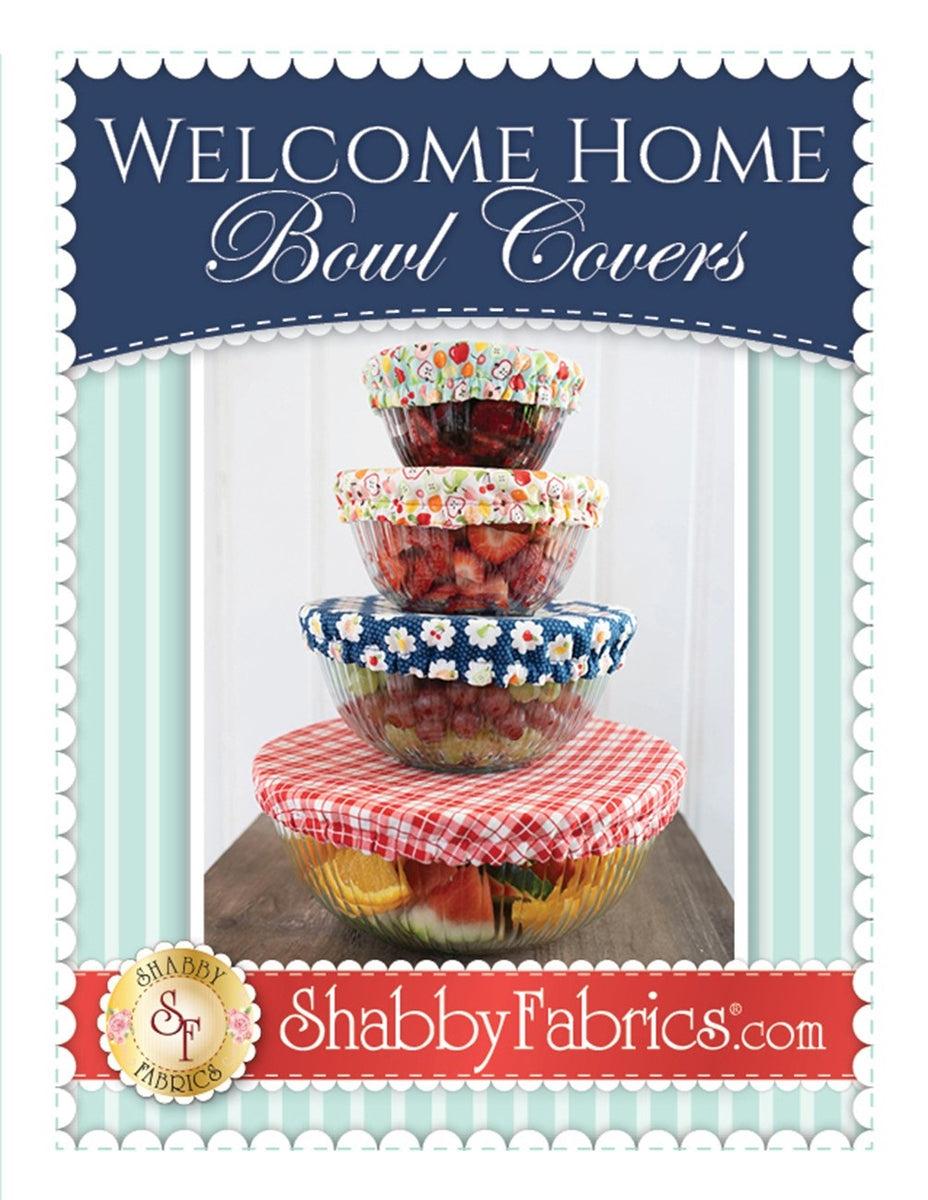 Welcome Home Bowl Covers Pattern by Jennifer Bosworth
