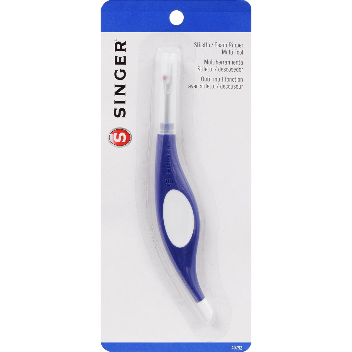 Singer - Rubber Tipped Stiletto and Seam Ripper Multi Tool