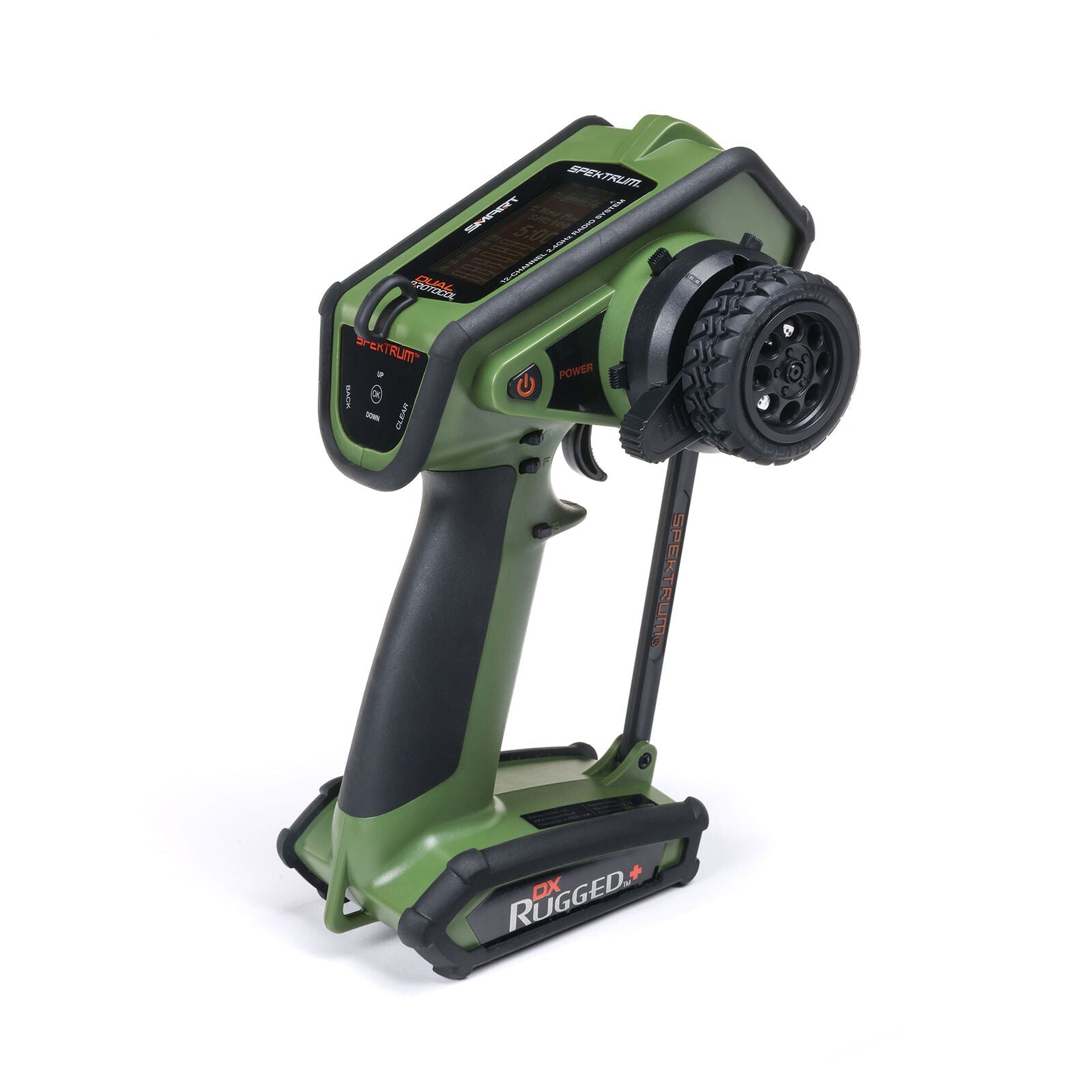 DX Rugged+ 12-Channel DSMR+ Transmitter, Green (SPMR6220G)