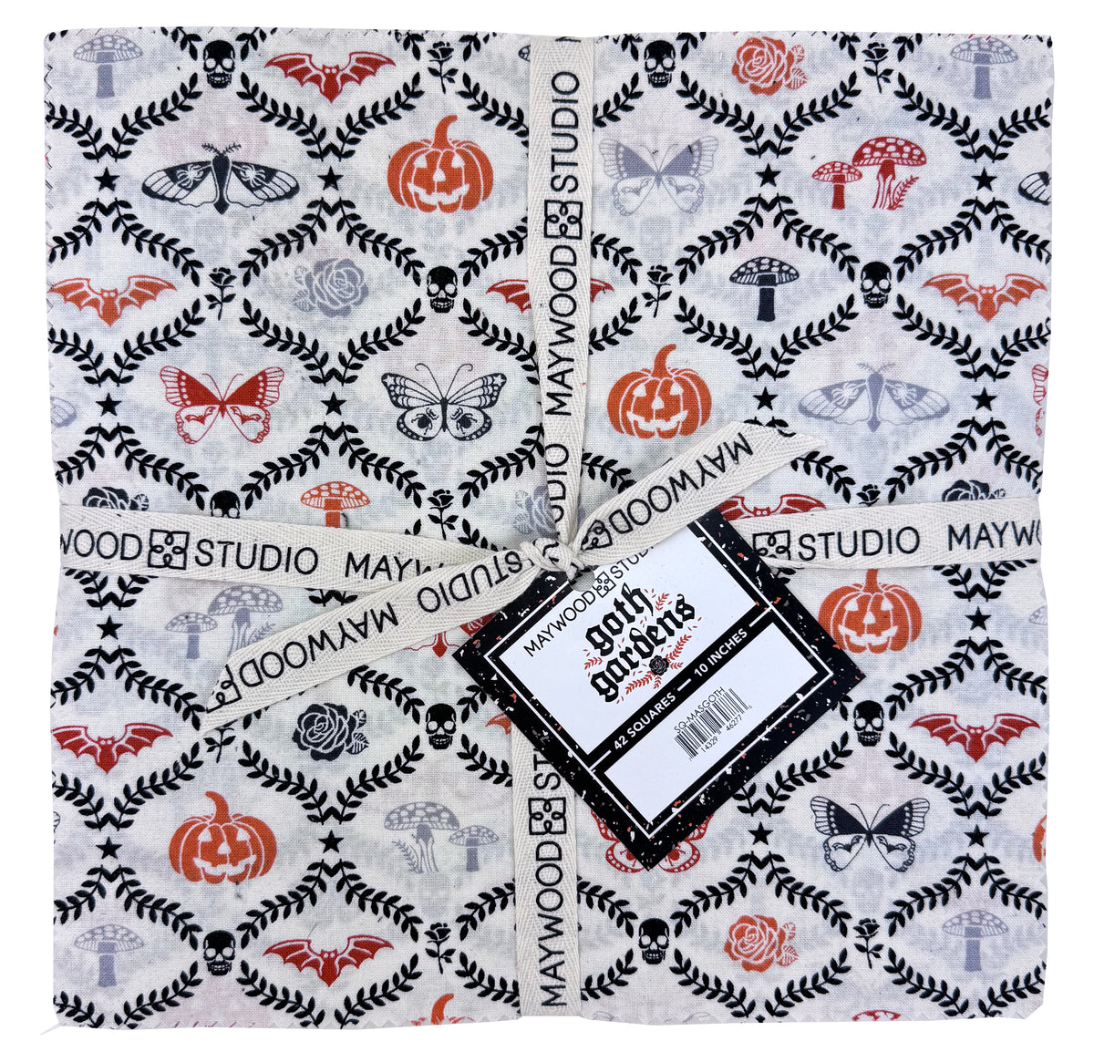 Maywood Studio - Goth Gardens 10" Squares 42 pcs