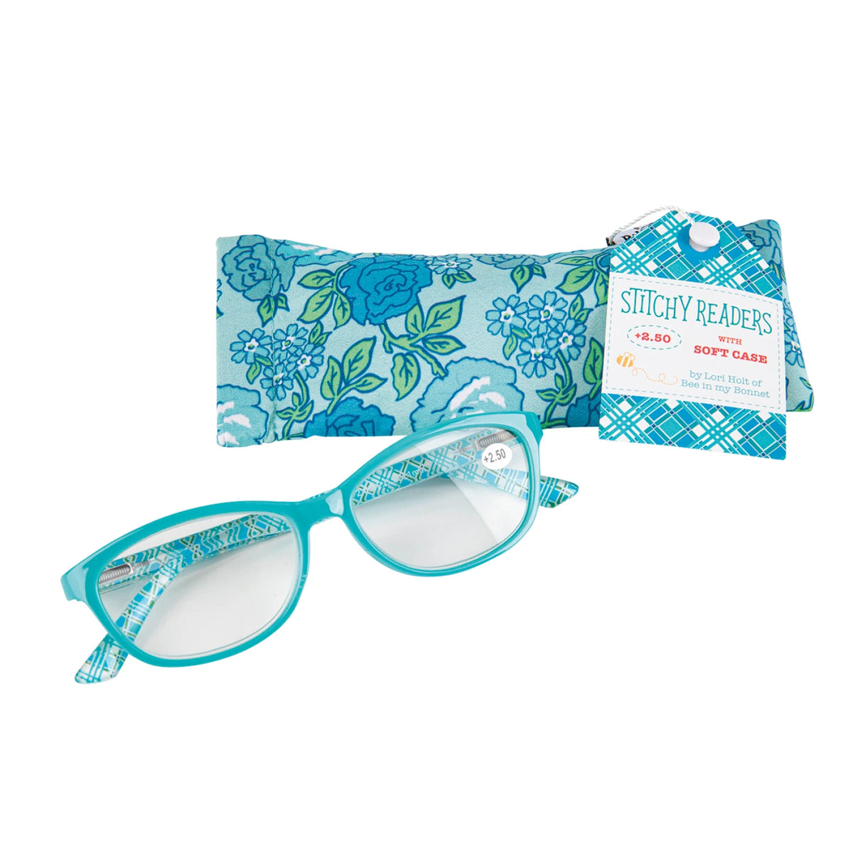 Lori Holt Stitchy Reader Glasses +2.50 Strength
