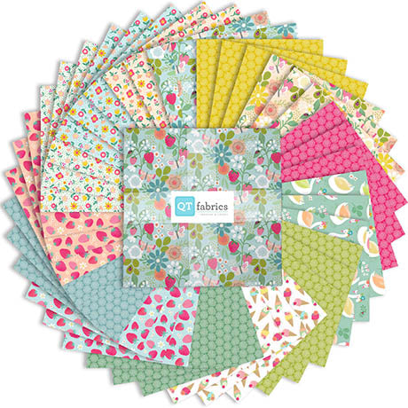 QT Fabrics - Sweet Summer 10" Squares by Anne Lehman Stolpe 42 pcs