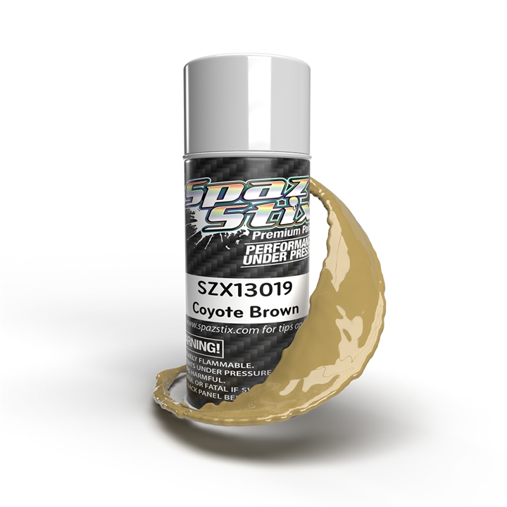 SZX13019Coyote Brown Aerosol Paint, 3.5oz Can