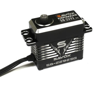 Savox SB-2292SG Monster Performance HV 8.4V Brushless Servo Black Edition 45Kg/0.055s