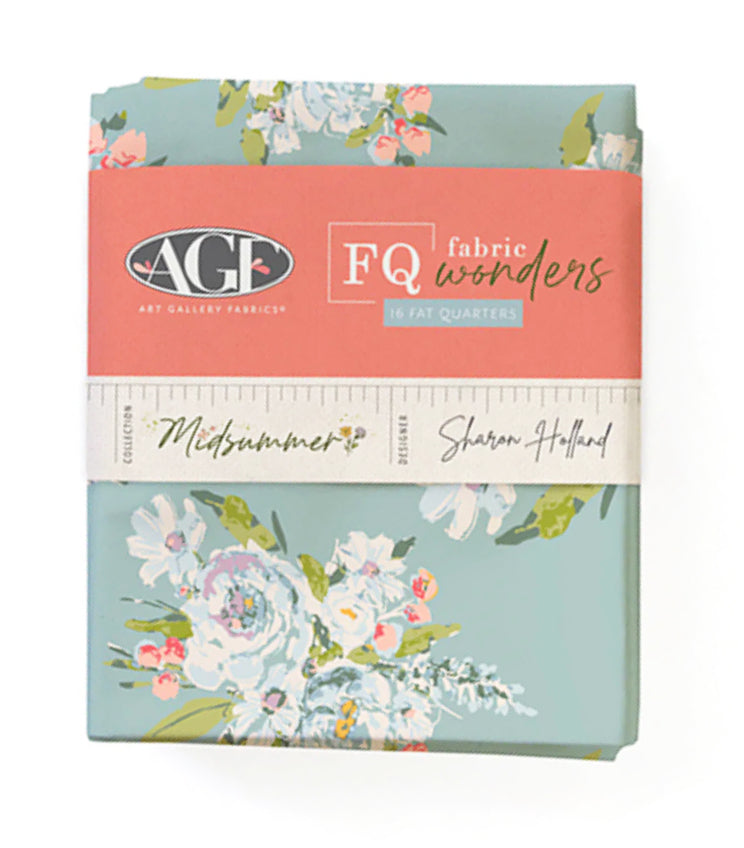Art Gallery Fabrics - Midsummer Fat Quarter Bundle by Sharon Holland 16 pcs