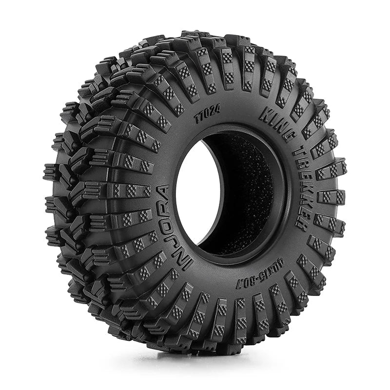 INJORA 0.7" 40*15mm King Trekker Tires for 1/30 SCX30 (T7024)