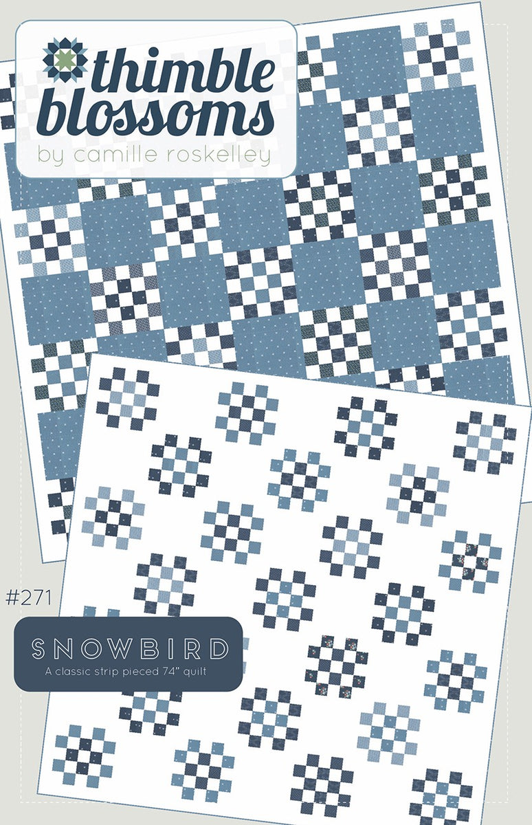 Snowbird Quilt Pattern by Thimble Blossoms #271
