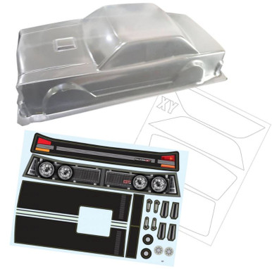 Team C Racing 1/10 Ford Falcon XY 351GT 200mm Clear Body Set