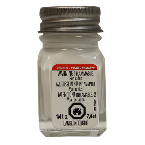 Testors Enamel 1/4oz Gloss White