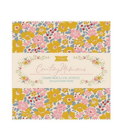 Tilda - Creating Memories: Spring 5" Charm Pack 32 pcs