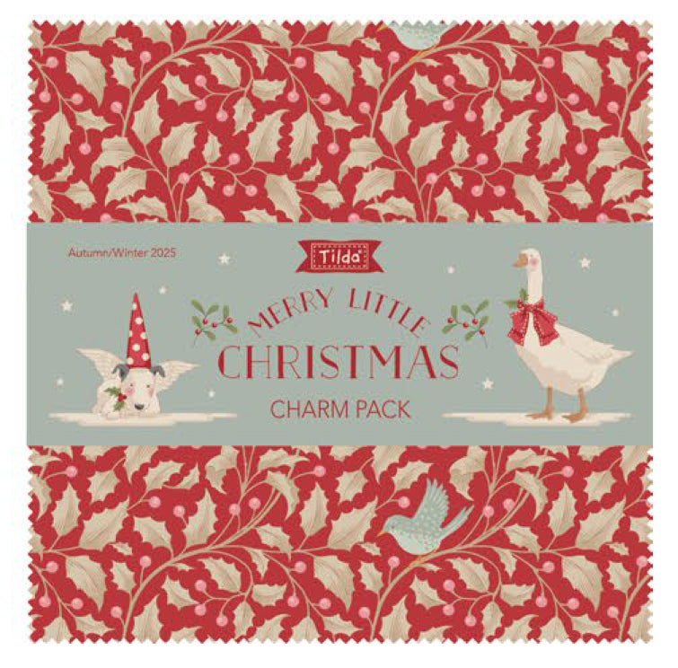 Tilda - Merry Little Christmas Charm Pack 5" Squares 40 pcs