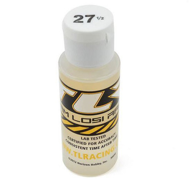 Team Losi TLR74005 Certified Silicone Shock Oil 2oz: 27.5wt