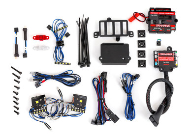 TRA8898X TRAXXAS Pro Scale LED light set, TRX-4 Mercedes G 500 & G 63, complete with power module (contains headlights, tail lights, roof lights, & distribution block) (fits #8811 or 8825 body)