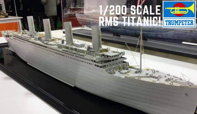 Trumpeter 1/200 Titanic Kit with LED!