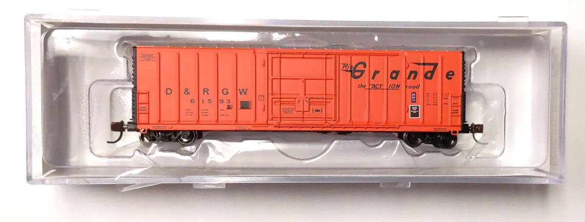 Wheels of Time 61123 N Denver & Gio Rrande Western PC&F 50' Boxcar #61593