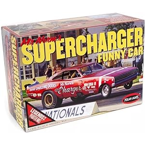 Polar Lights 989 Mr. Norm's 1969 Dodge Supercharger Funny Car