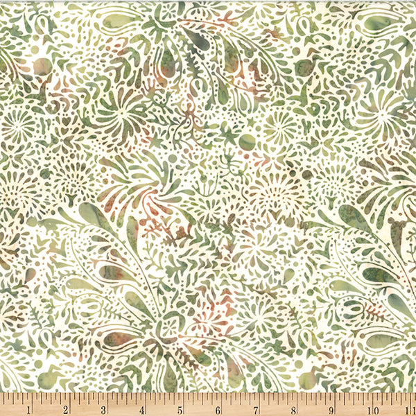 HOFFMAN - Forest Floor Batiks - Dragonfly - Leaf - K75316-