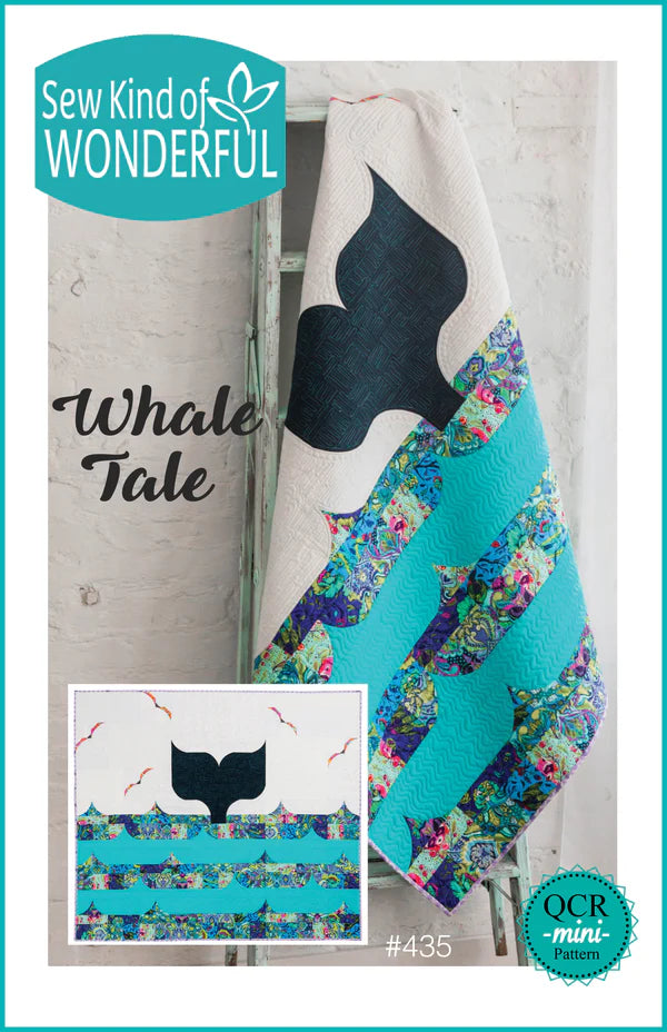 Whale Tale Quilt Pattern by Sew Kind of Wonderful