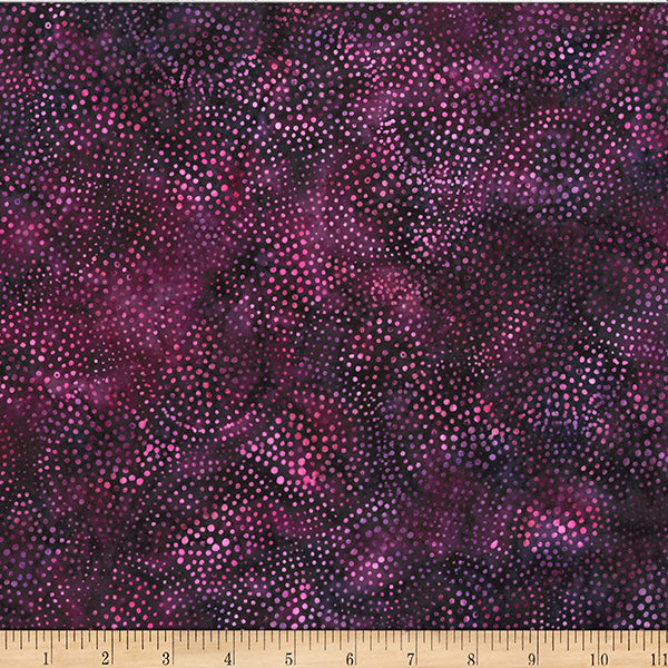 HOFFMAN - Amethyst - Bali Batik - Dotty Scallop - Marsala - K95323-