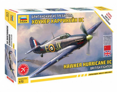 Zvezda 1/72 Hawker Hurricane Mk.IIc