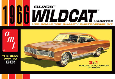 AMT1175 AMT 1/25 1966 Buick Wildcat Plastic Model Car Kit