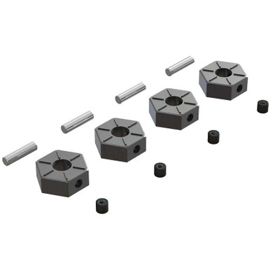 AR310816 ARRMA Wheel Hex Metal 12mm (4)