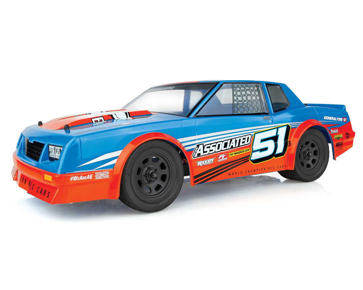 Team Associated SR10M RTR Electric Brushless 2WD Dirt Oval Car (Blue) w/Radio, ASC-70033