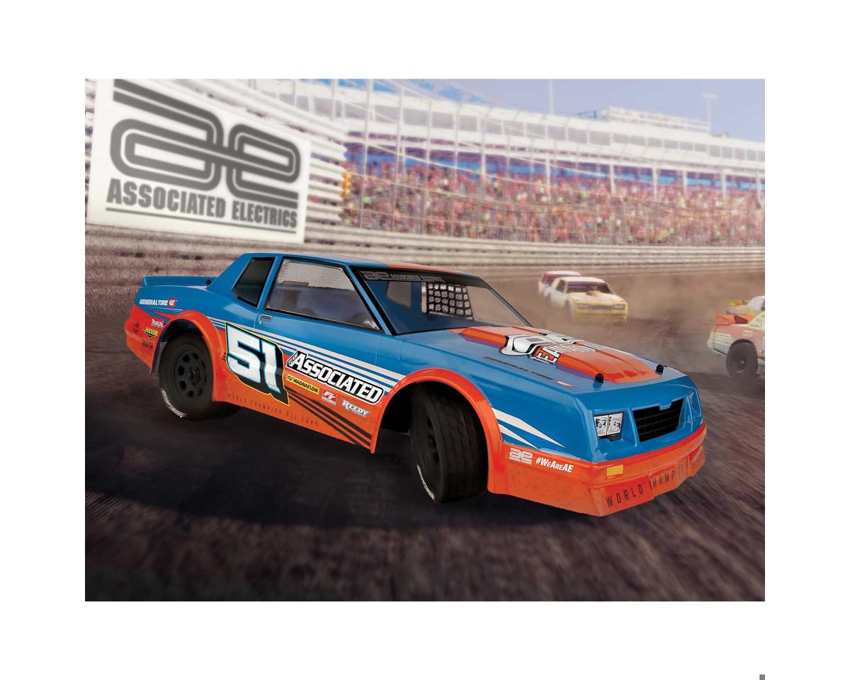 Team Associated SR10M RTR Electric Brushless 2WD Dirt Oval Car Combo (Blue) w/Radio, Battery & Charger, ASC-70033C