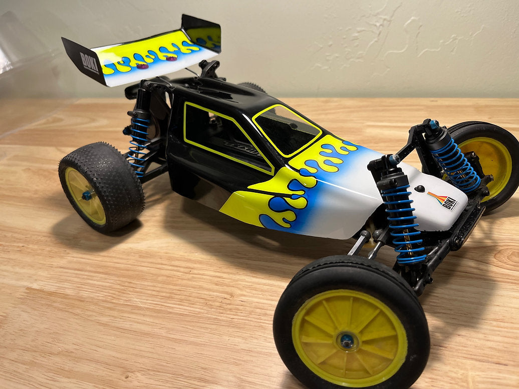 Team Losi XX X-Celerator Body - Vintage Team Losi XX Aftermarket Body Set, BKR0085