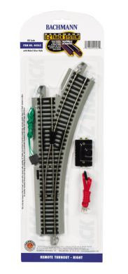 BAC44562 BACHMANN REMOTE TURNOUT - RIGHT (HO SCALE)