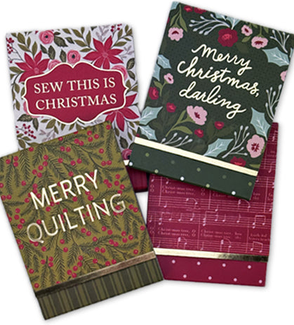 Moda - Berry & Pine Pocket Notepad Set by Lella Boutique 4 pcs