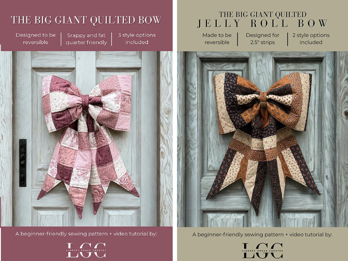 The Big Giant Quilted Bow Combo