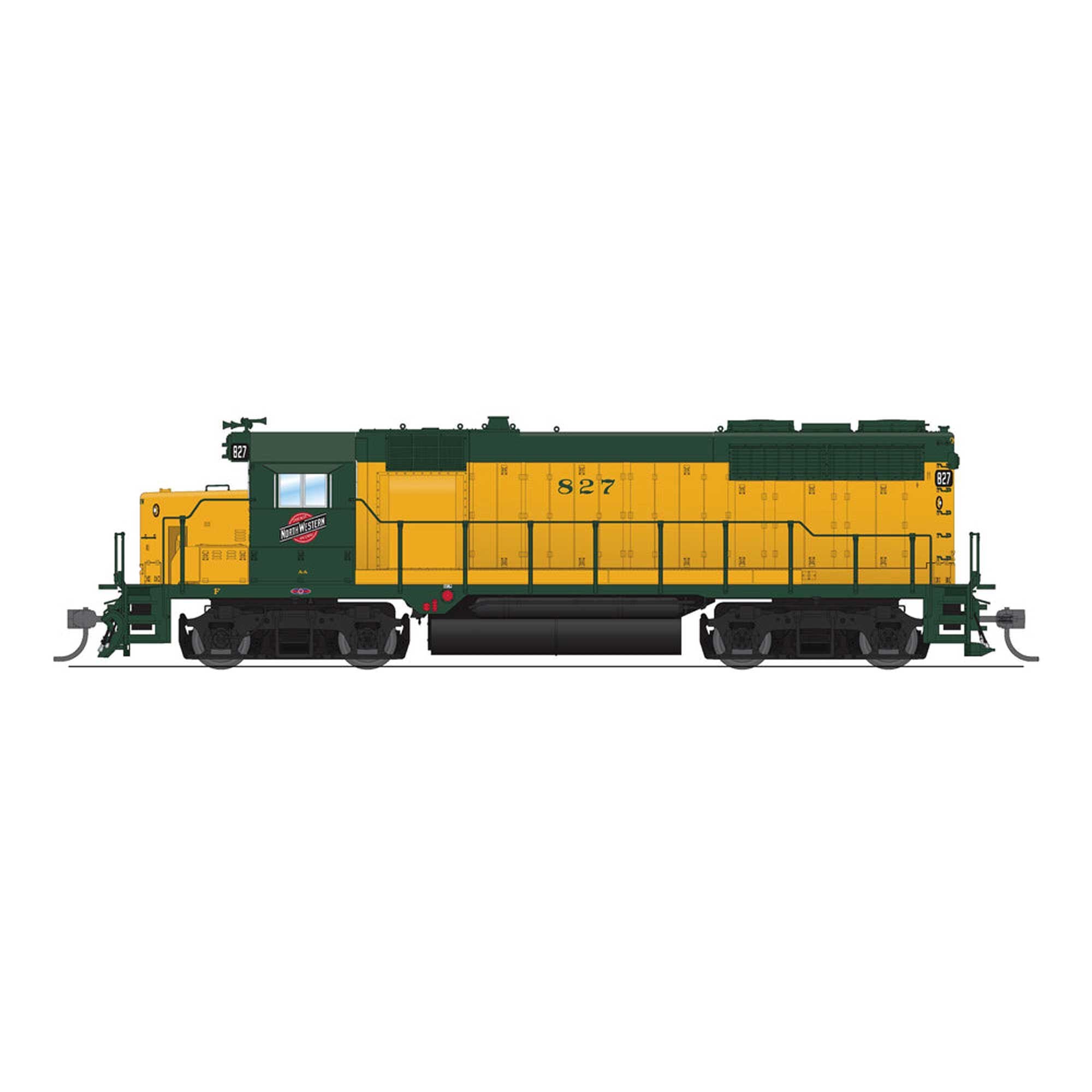 HO EMD GP35 CNW 840 Diesel Locomotive with Paragon4 Sound (BLI8892)