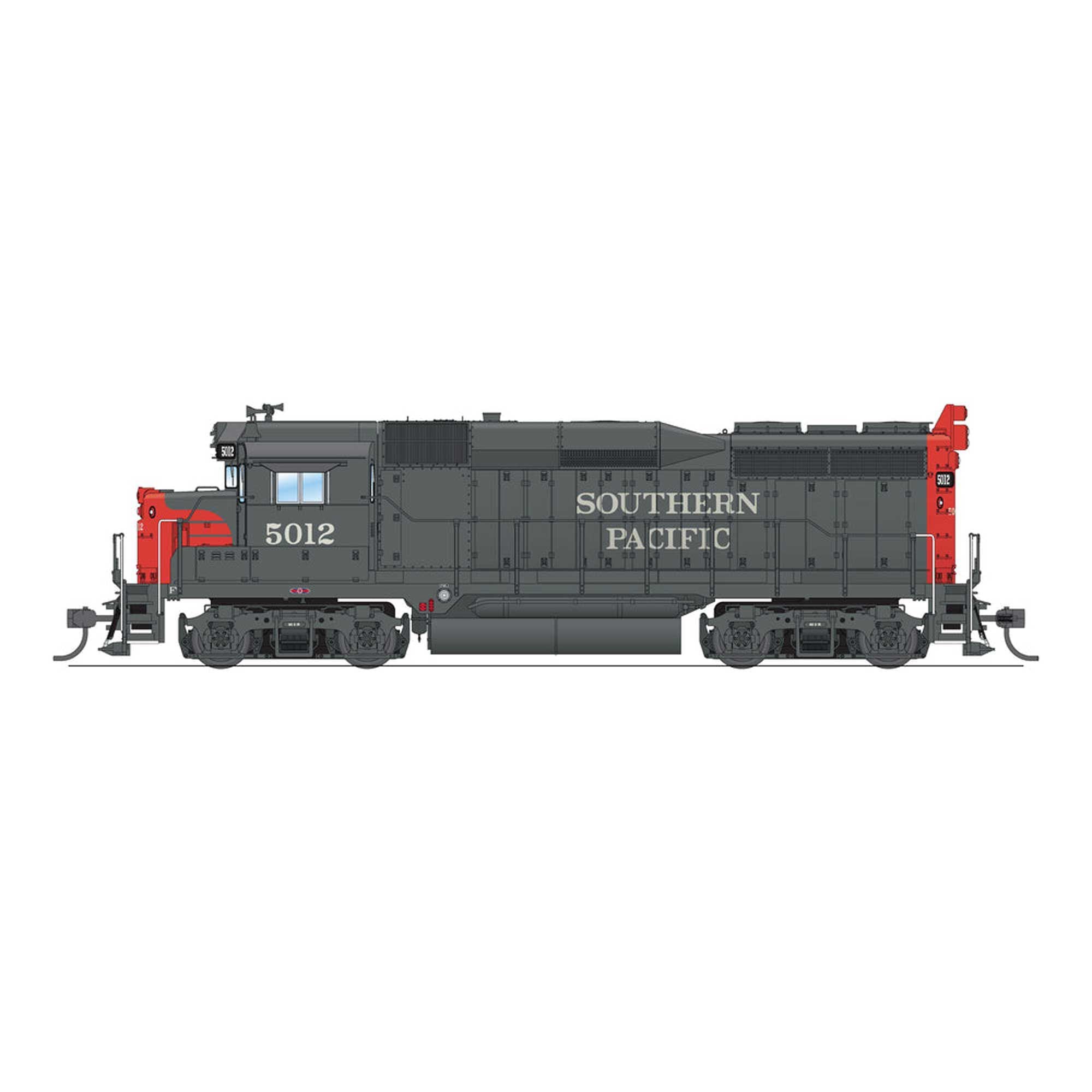 HO EMD GP30 SP 5015 Bloody Nose Paragon4 Sound DC DCC Model (BLI9142)