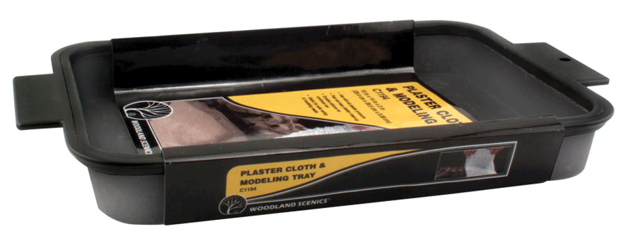 Woodland Scenics C1194 Plaster Cloth Molding Tray