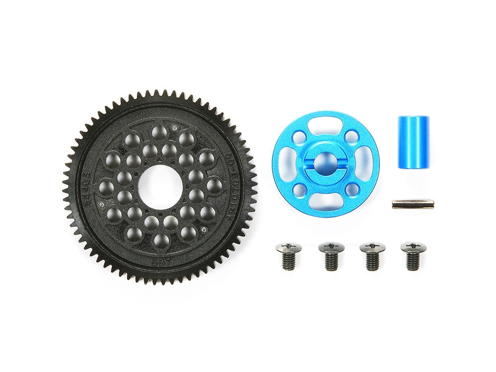 Tamiya 54500 TT-02 High Speed Spur Gear w/Aluminum Mount (68T)