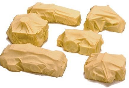 Chooch 7087 HO Wrapped Machinery Flat Car Load (Pack of 6)
