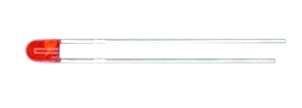 Circuitron 800-750306 7503 Hyper-Brite Orange LED 3.0mm Diameter 12-16V