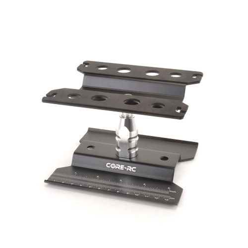 Core RC Rotating Car Stand, Black