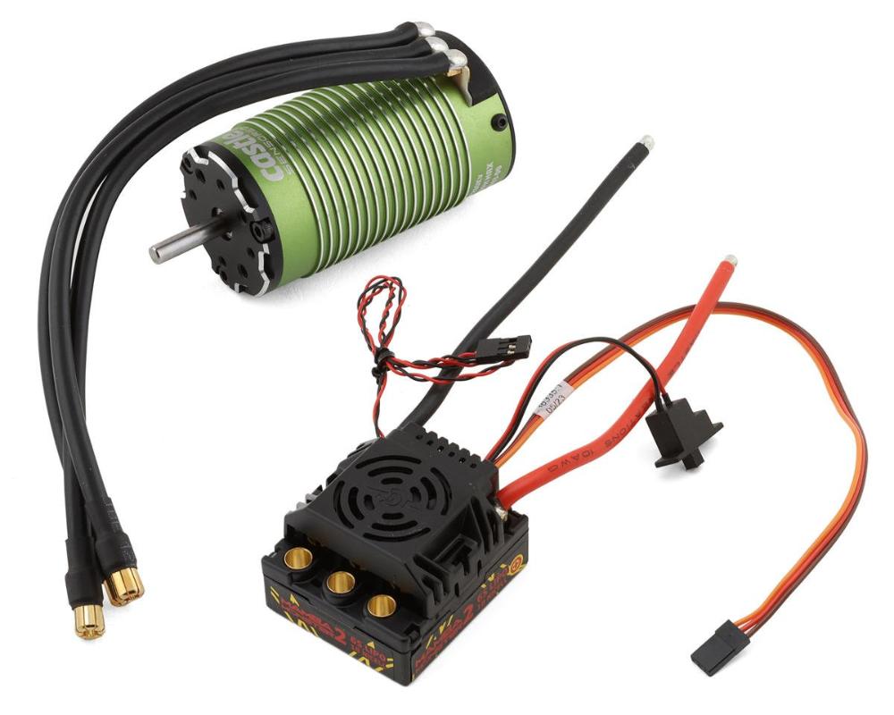 Castle Creations 010-0108-05 Monster 2 1:8th 25v Esc Waterproof W/ 2200kv Motor (010-0108-05)