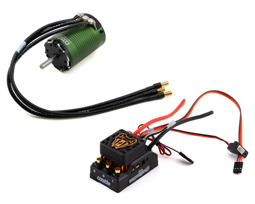 Castle Creations Copperhead 10 Waterproof 1/10 Sensored Combo w/1415 (2400Kv) (1/8" Shaft, MT Edition)