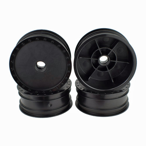 Borrego Wheels for Associated B4 / Bearing / Front / BLACK / 4Pcs DER-BB4-AFB