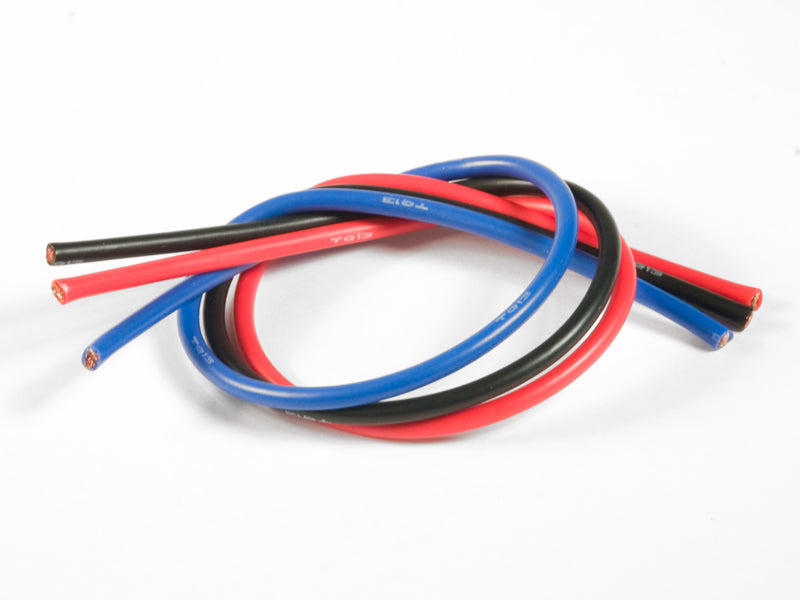 TQ Wire Silicone Wire 3 Wire Kit (Black/Blue/Red) (13AWG) (1' ea) TQ-1303
