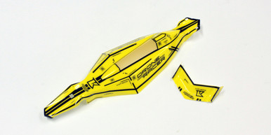 Kyosho DRB002Y Body Set (ZEPHYR Yellow/pre-painted)