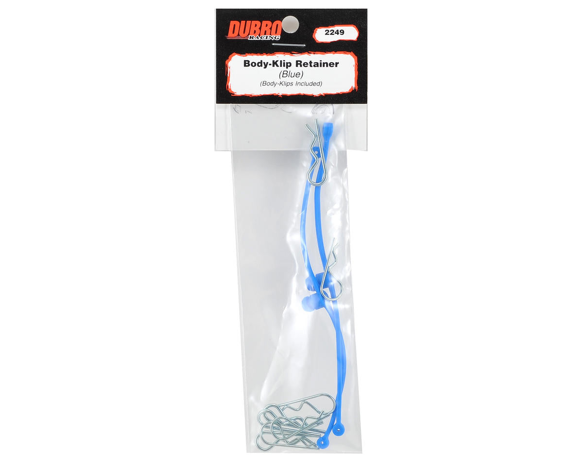 Body-Klip Retainers (2) (Blue) Body Clips included DUB-2249