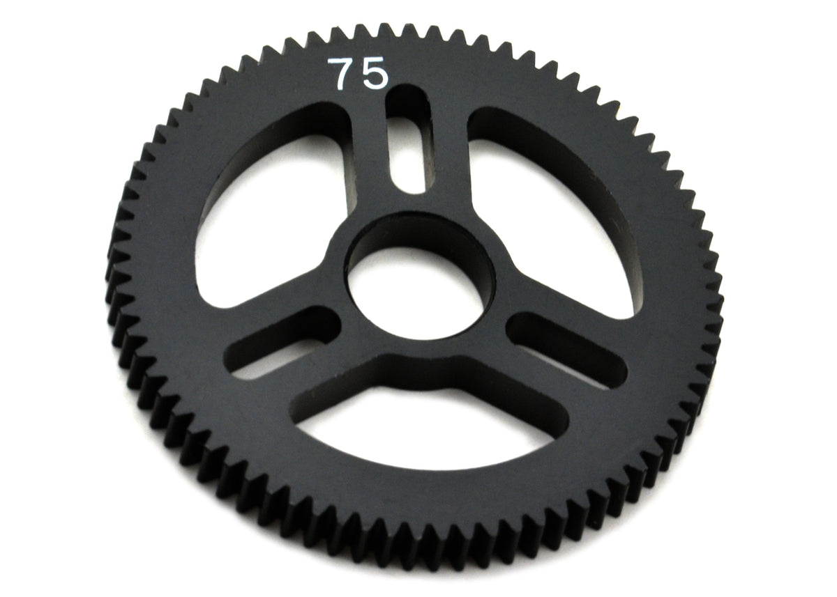 Exotek EXO1545 Flite Spur Gear 48P 75T, Machined Delrin for EXO Spur Gear Hubs