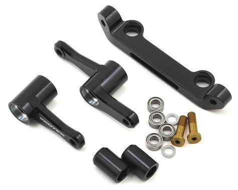 Exotek EXO1701 ZX-6 HD Steering Set, 7075 w/ Rack, Crank, Spacers, & Bearings