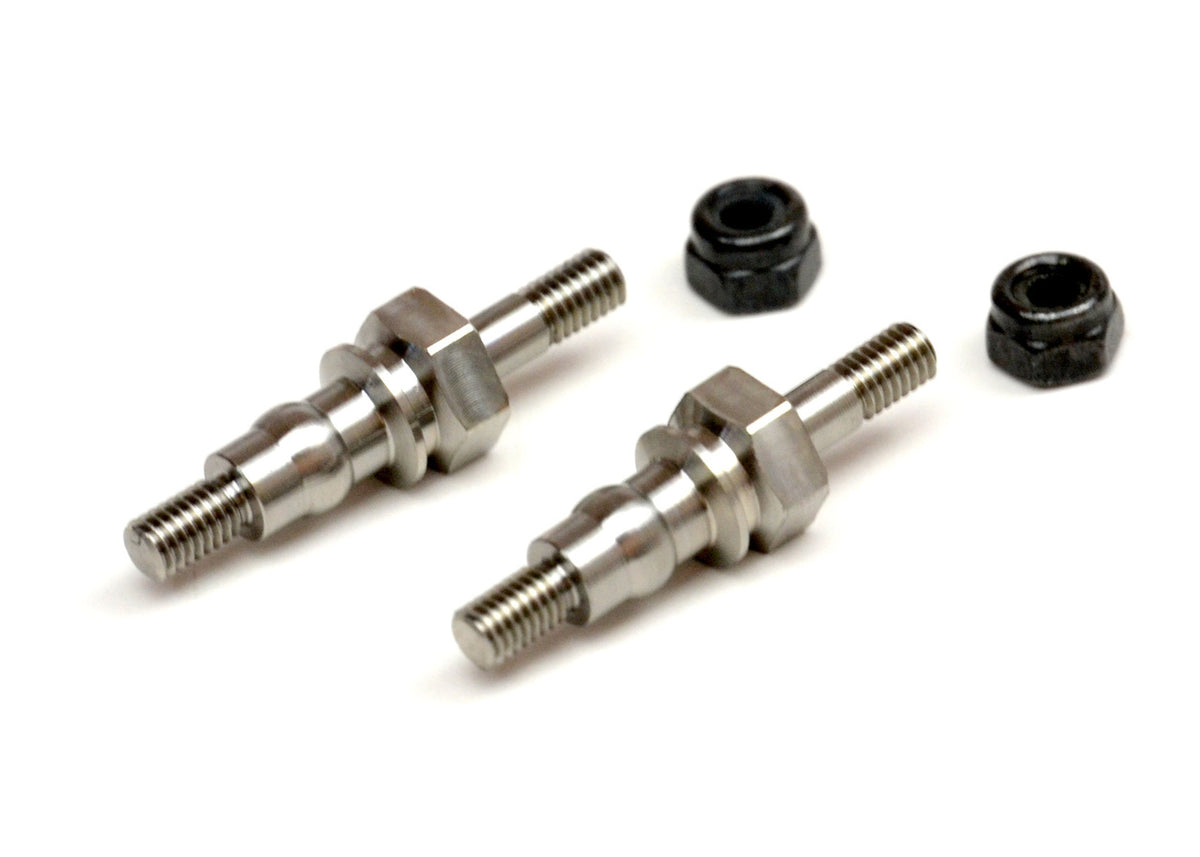 Exotek EXO1738 Titanium Quick Change Shock Posts D413/D216 1 pair